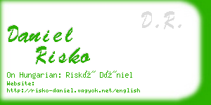 daniel risko business card